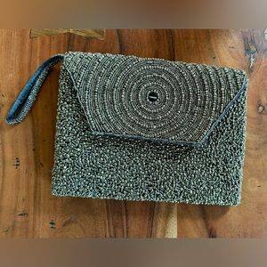 Vintage Beaded Clutch/Wristlet